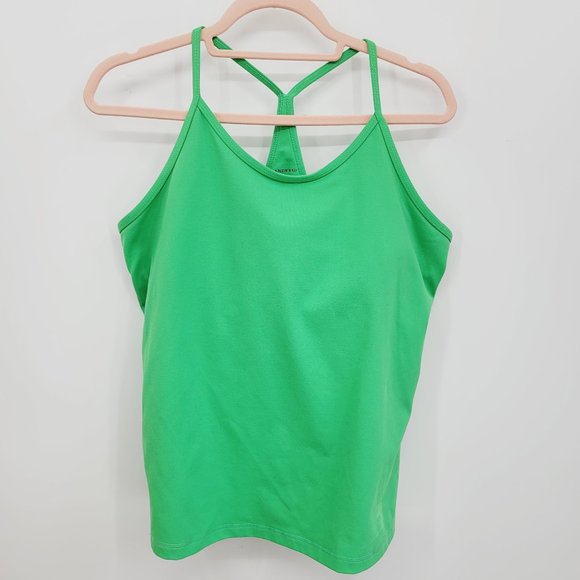 Lands' End Tops - Lands End Workout Tank with Build In Bra